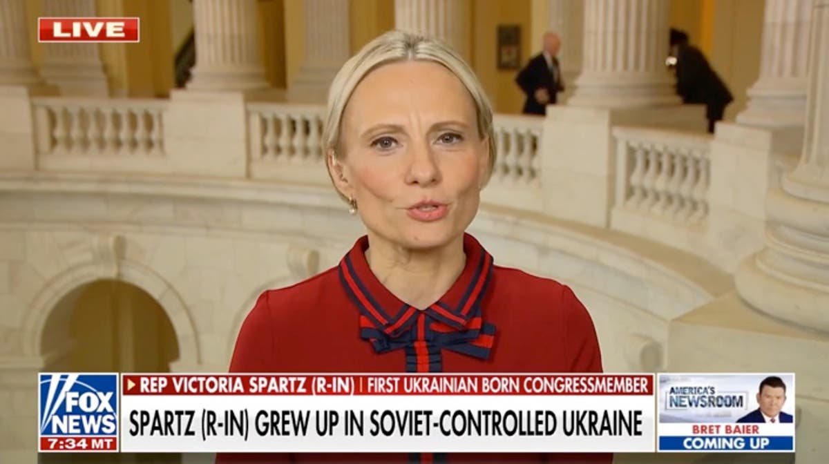 Ukrainian-born Rep Victoria Spartz says her 95-year-old grandmother is hiding in basement after bombings