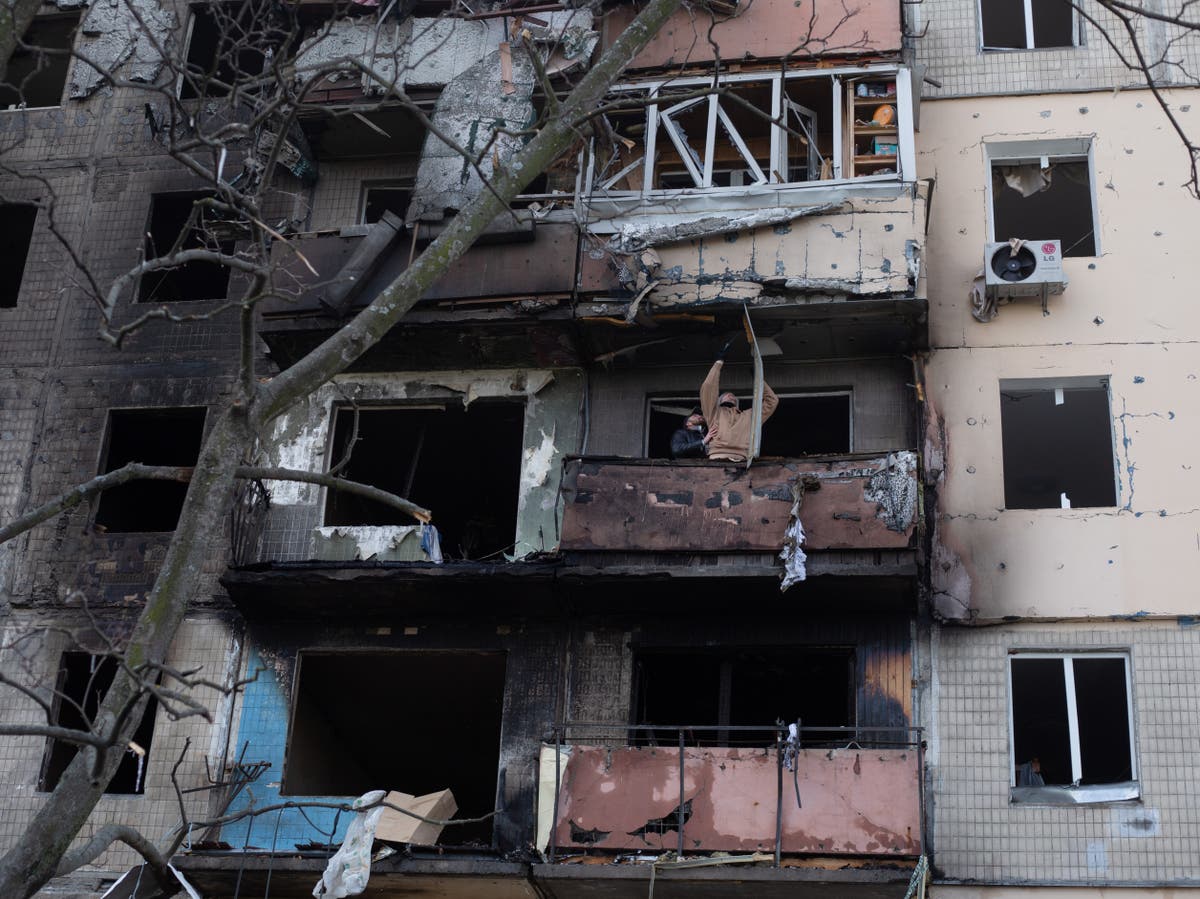 Ukraine capital looks like ‘frame of an apocalypse movie’ after another day of relentless shelling