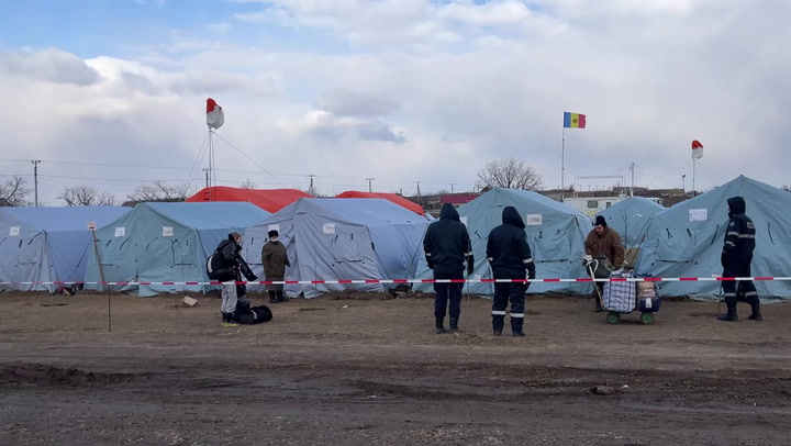 Inside Moldova’s refugee camp at Palanka border as 250,000 enter country from Ukraine | News