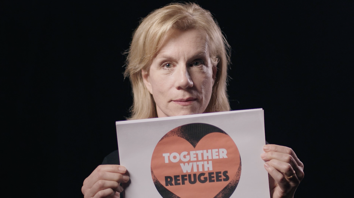 Juliet Stevenson ‘in tears daily’ over courage of Ukrainian refugees in her home