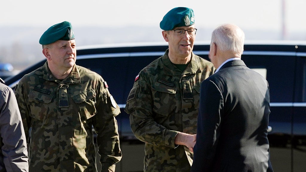 Watch live as Biden visits troops from the 82nd Airborne division ahead of briefing on Ukraine