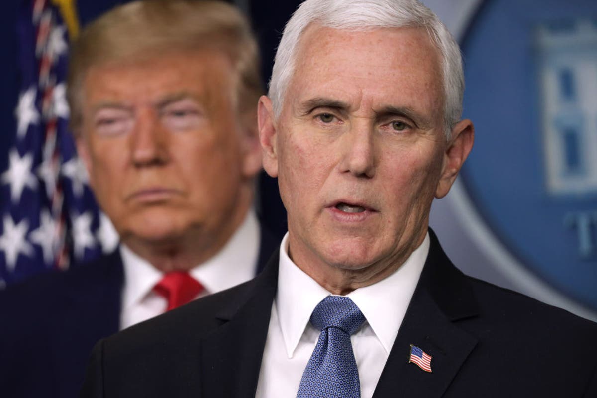 Pence set to refute Trump in donor speech by calling for an end to focus on 2020 election and condemning Putin ‘apologists’