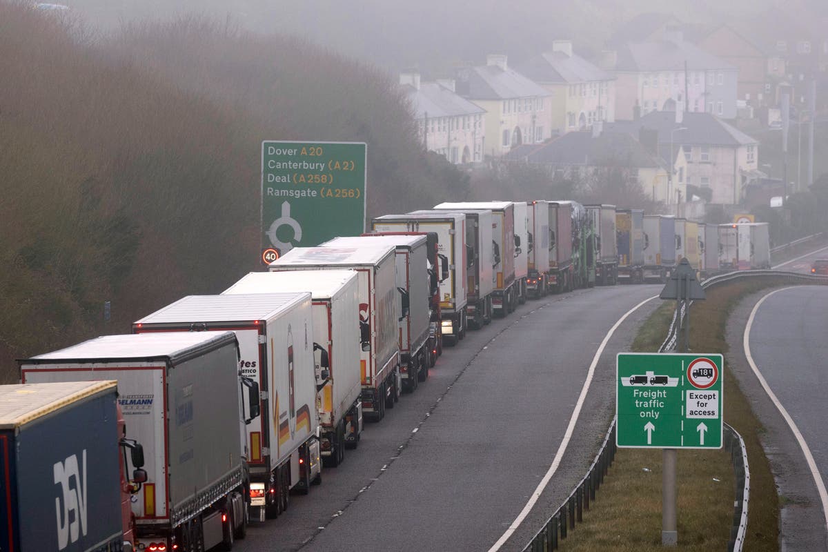 Ukraine aid stuck in lorries at Dover thanks to Brexit delays