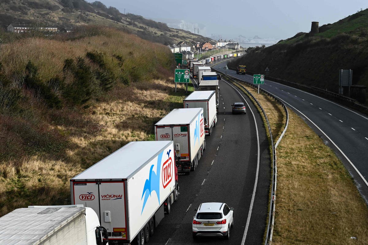 UK eases customs rules for Ukraine aid after post-Brexit confusion leaves lorries stuck in Dover for days