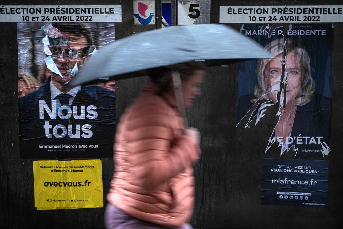 French elections: In Paris suburbs, voters face a tough choice between Macron and Le Pen