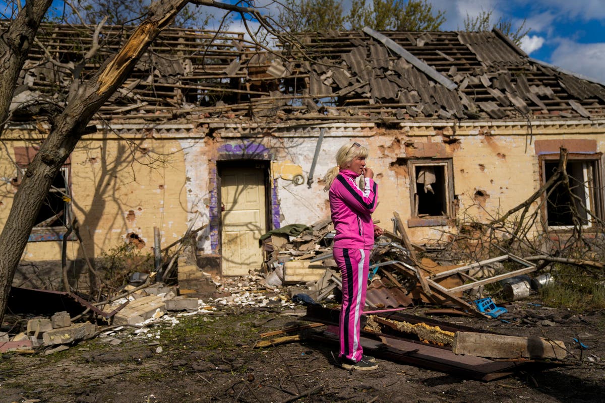 In Ukraine, surviving when your home is blasted