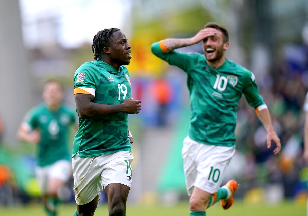 Stephen Kenny hails ‘terrific’ Michael Obafemi after starring role for Ireland