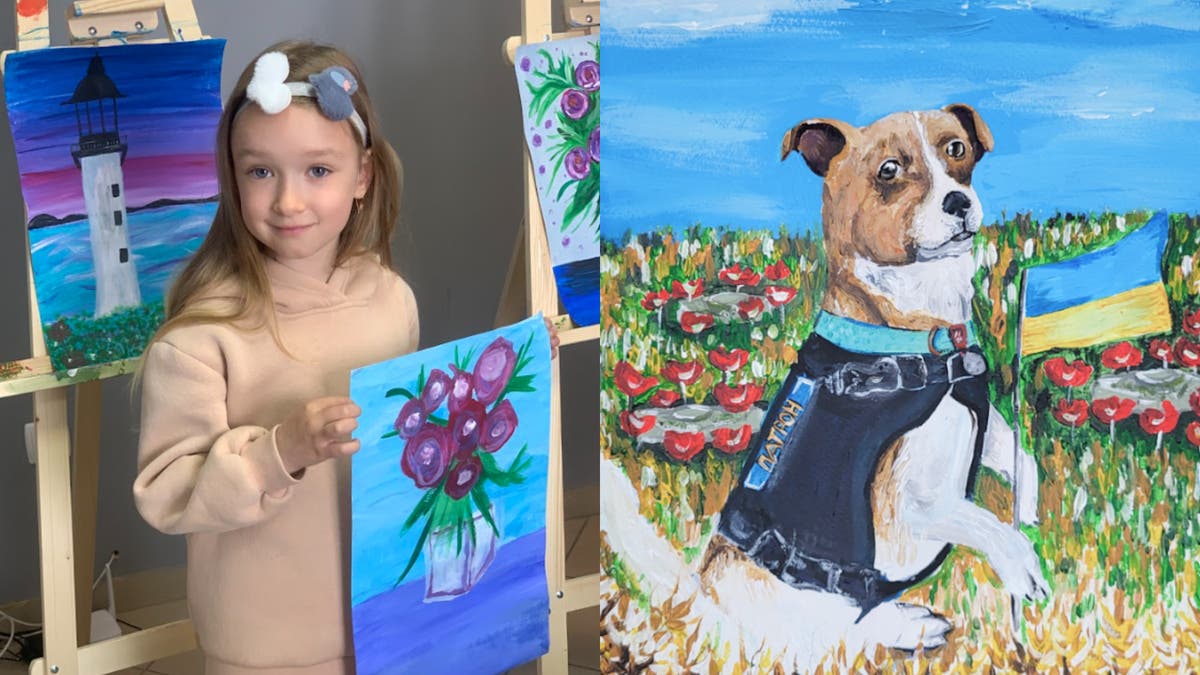 Non-profit selling Ukrainian children’s art is ‘world-changing,’ says co-founder