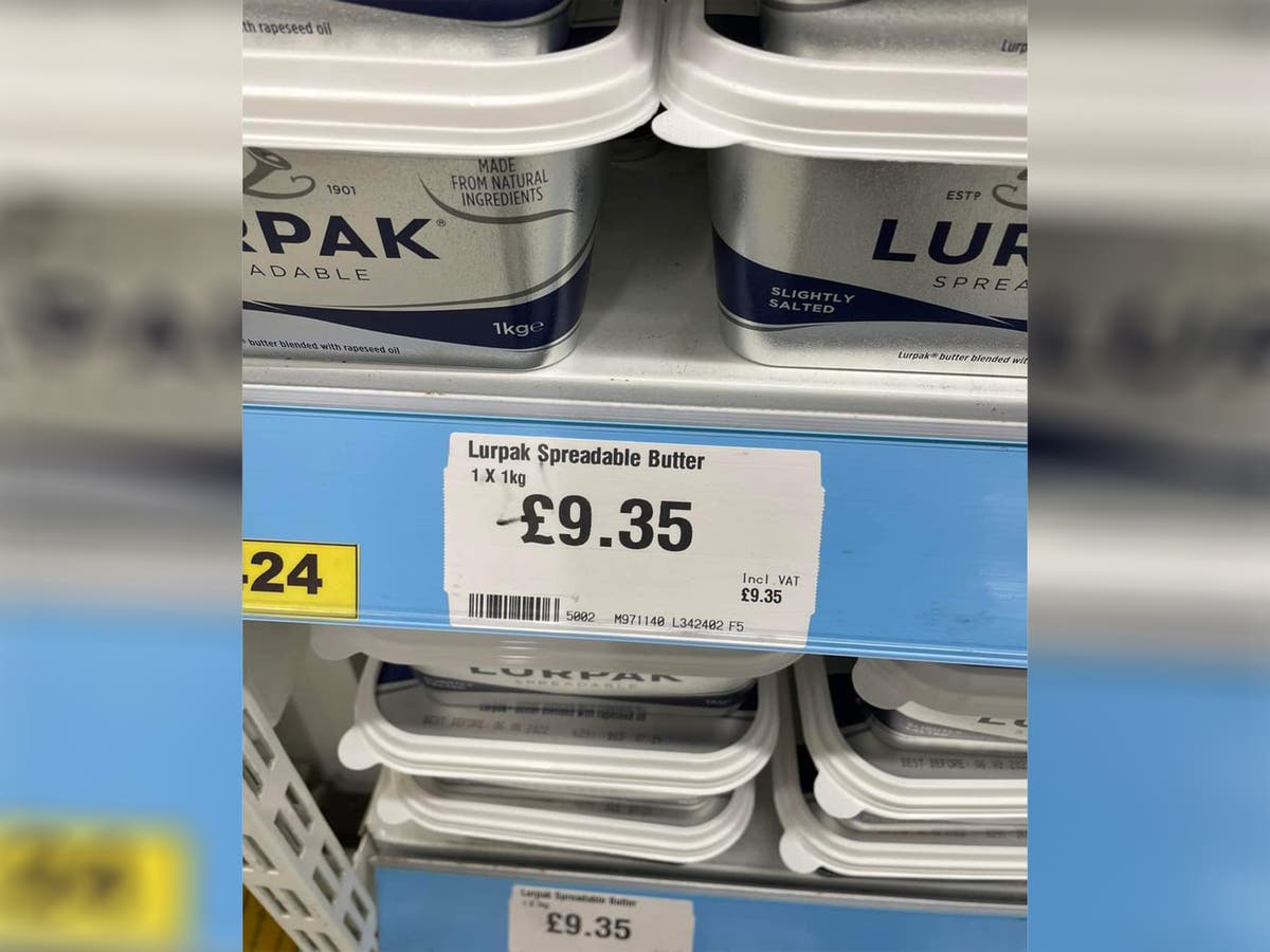 Lurpak: Warning food prices will only get worse as supermarket sells butter for £9.35