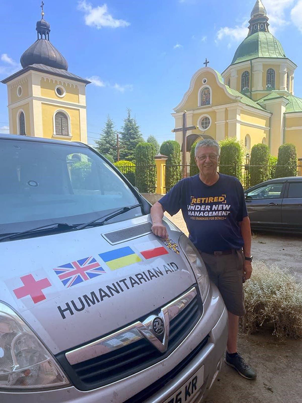 British grandad delivers aid to Ukraine and urges the public to keep donating