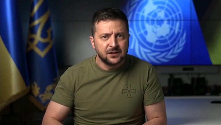 Full speech: Zelensky tells UN Ukraine is ready for ‘true, honest and fair peace’ | News