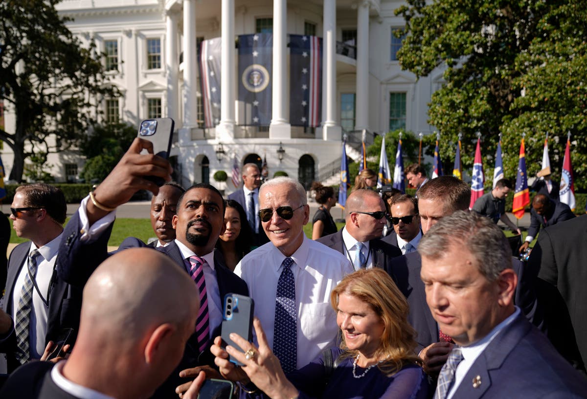 Joe Biden approval rating jumps up to 45%