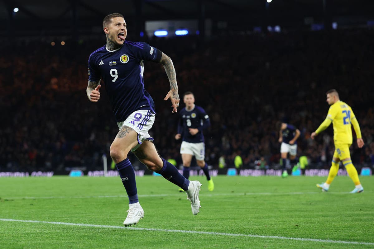 Scotland bounce back to beat Ukraine and take control of Nations League group