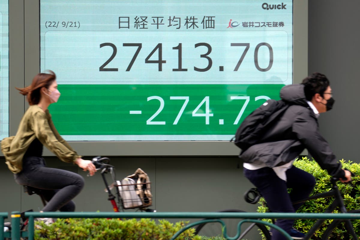 Asian shares decline ahead of Fed decision on interest rates