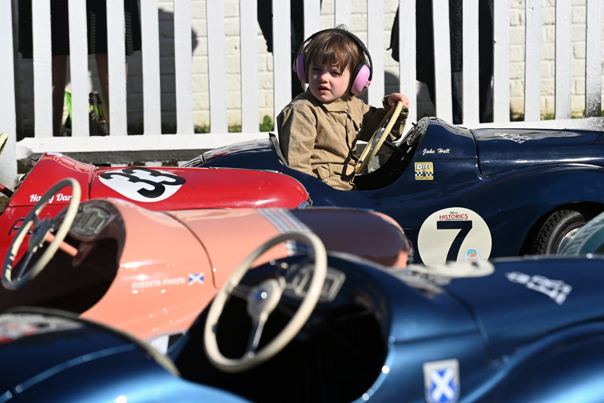 In Pictures: Blast from the past as young and old enjoy Goodwood Revival