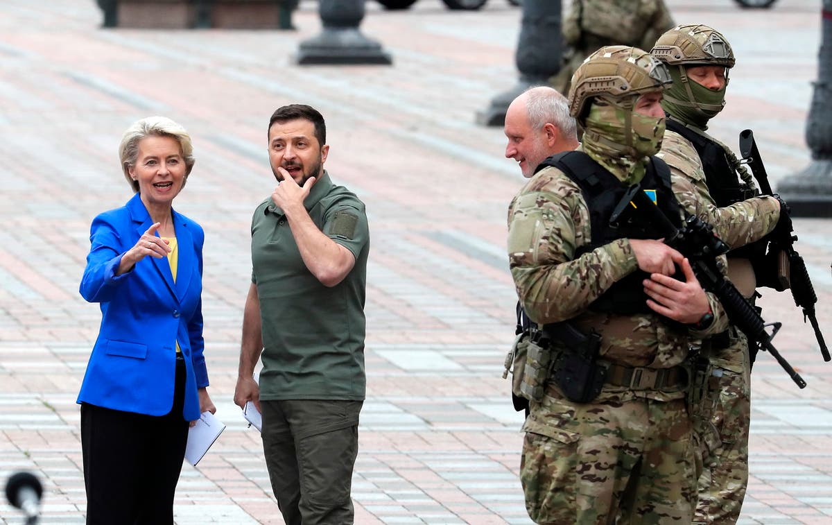 Ukraine’s Zelensky appears unharmed in first public appearance since Kyiv car accident