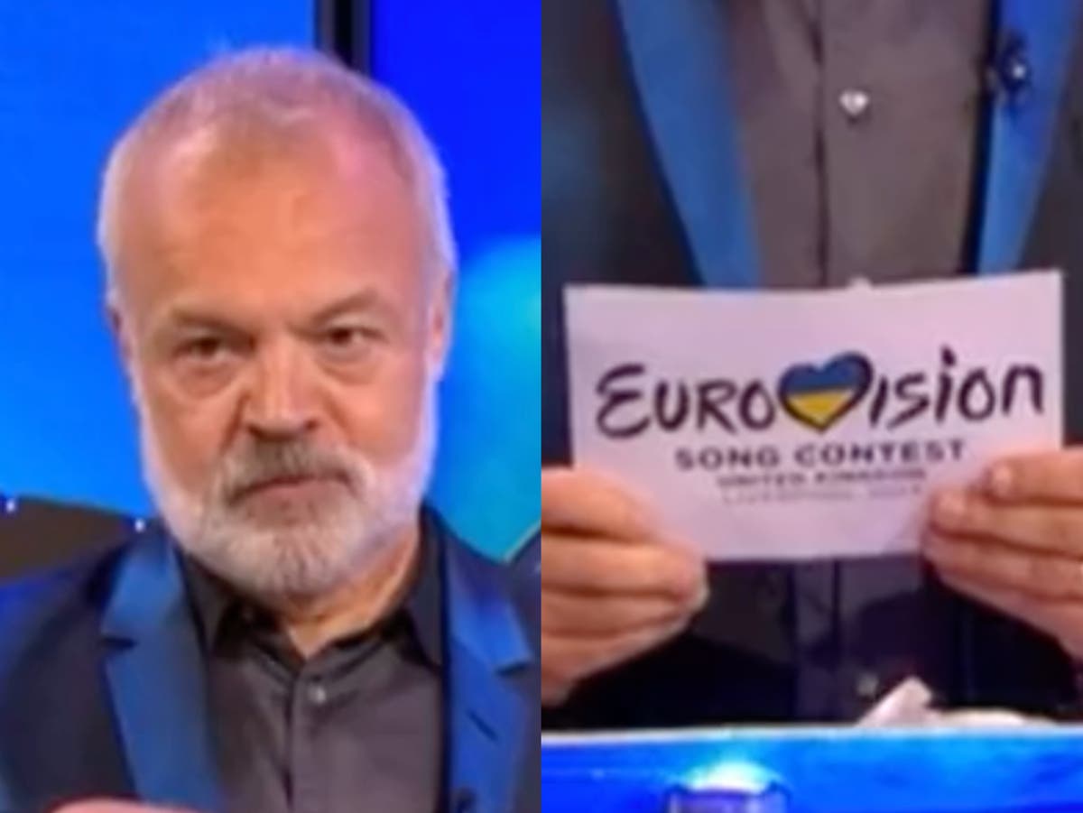 One Show viewers point out Graham Norton cue card blunder after Eurovision 2023 announcement