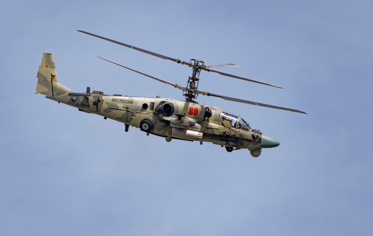 Four Russian helicopters ‘shot down by Ukraine in less than 20 minutes’
