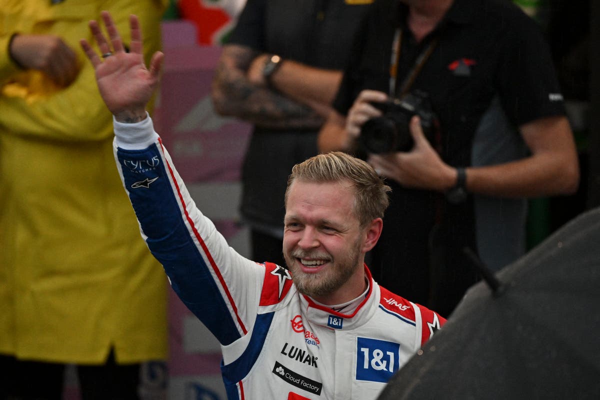 F1: Kevin Magnussen claims shock pole position at Brazilian Grand Prix