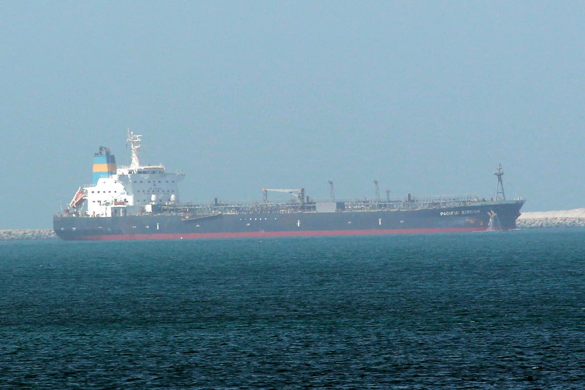US Navy probe: Iranian drone struck Israeli-linked tanker