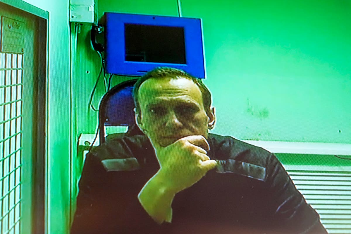 Russian opposition leader Navalny sent to tiny one-man cell