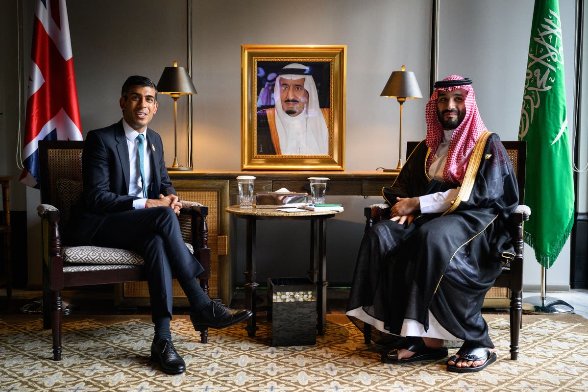 Sunak steers clear of journalist’s murder in talks with Saudi prince