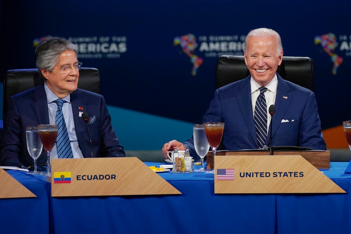 Biden to meet with Ecuador’s Lasso at White House next week
