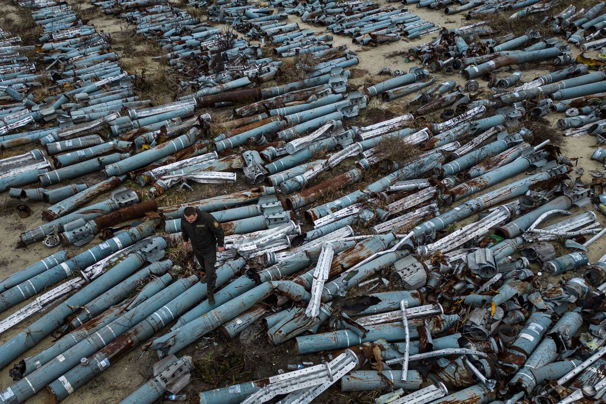 The peculiar Russian missile ‘cemetery’ in eastern Ukraine