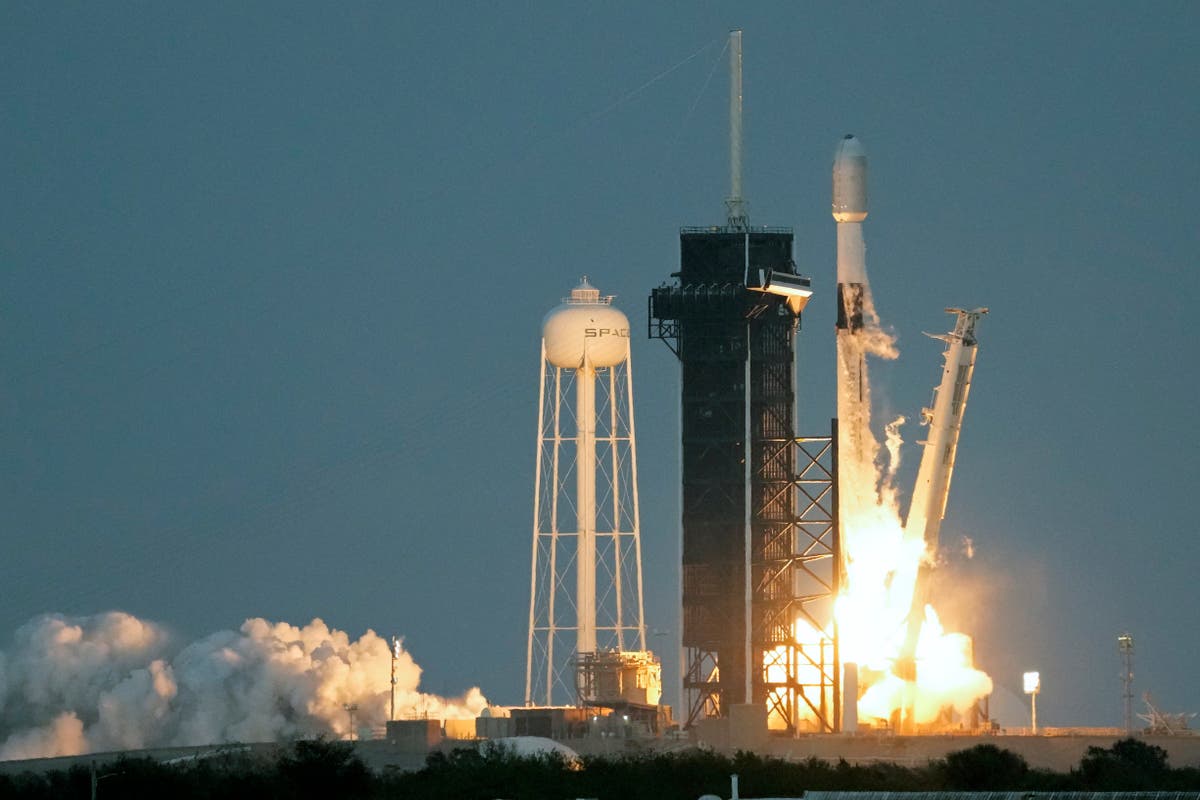 SpaceX gives rival’s internet satellites ride to orbit