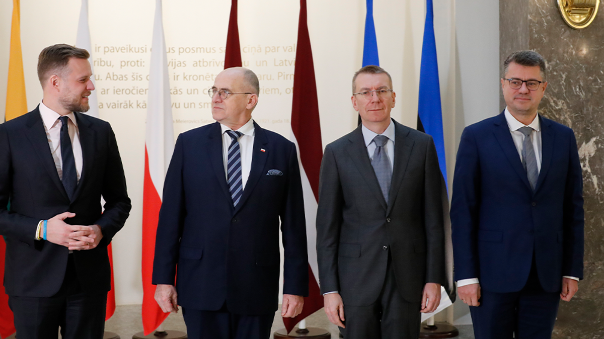 Watch live: Polish, Estonian and Lithuanian ministers sign declaration to enhance cooperation
