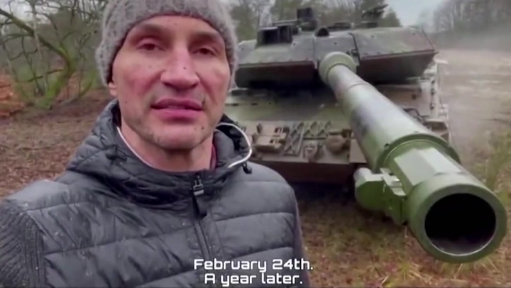 Boxer Wladimir Klitschko test-drives Leopard tank headed for Ukraine | News