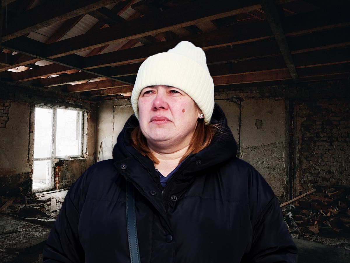Russian troops destroyed their home. The generosity of strangers is building a new one
