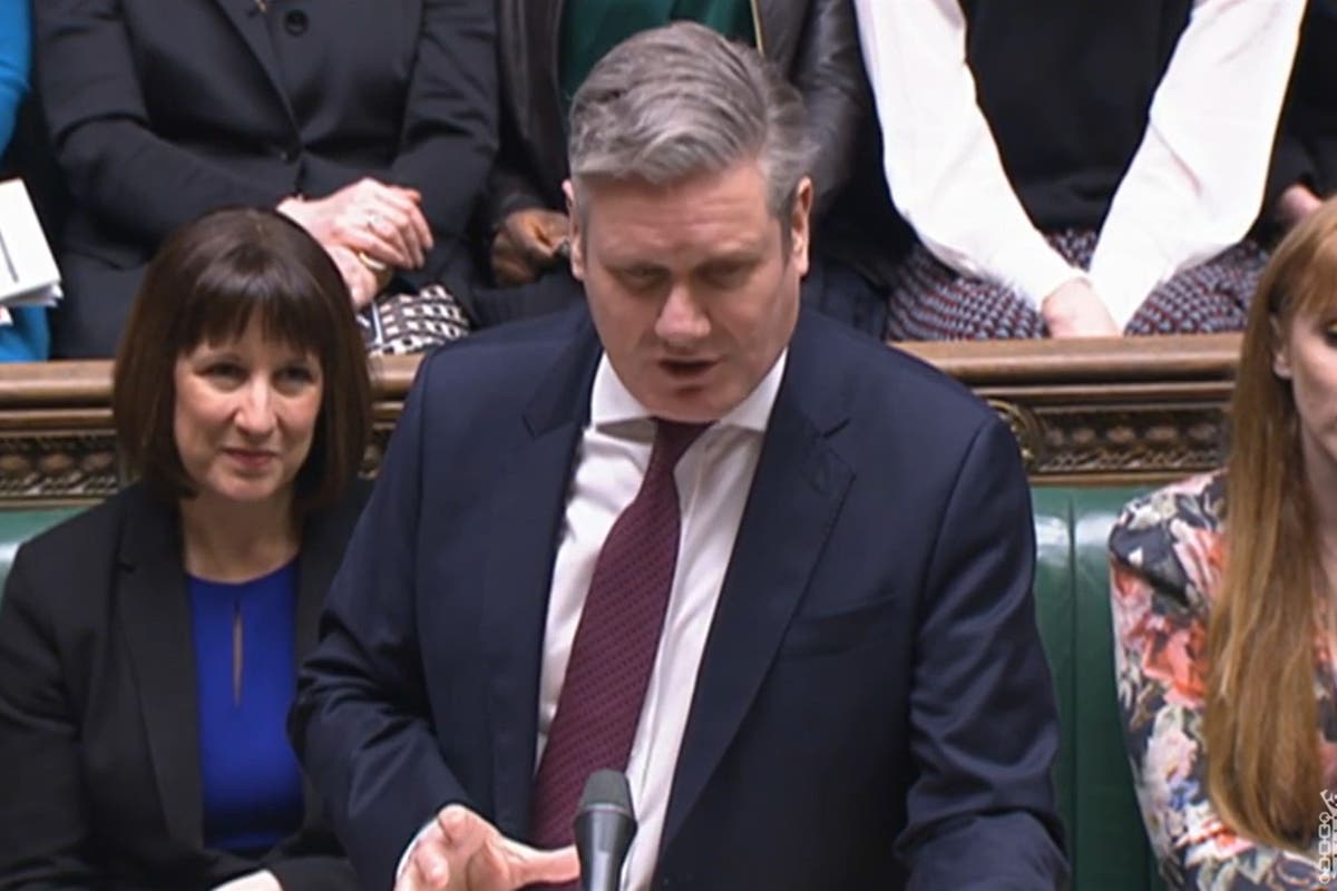 Starmer says UK is sick man of Europe, as he condemns ‘sticking plaster’ Budget
