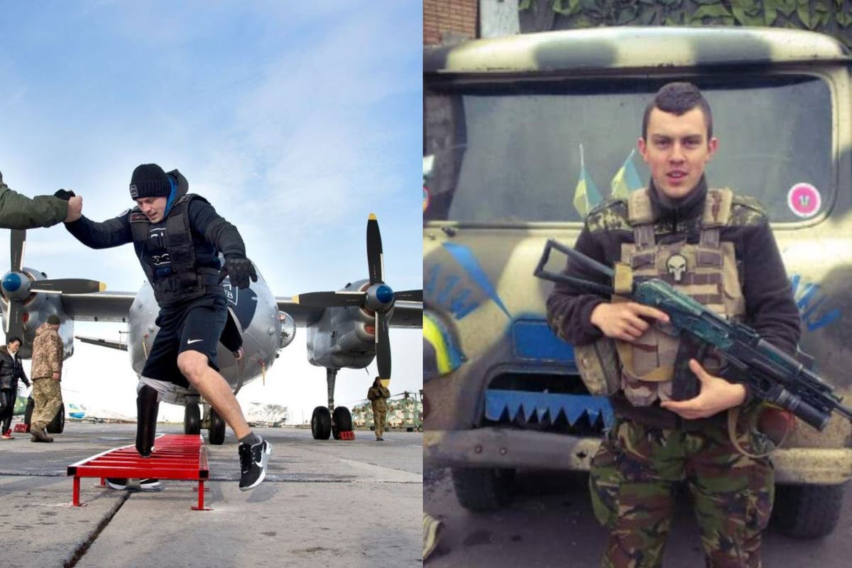 Ukrainian soldier who lost leg to run London Marathon for unity against Russia