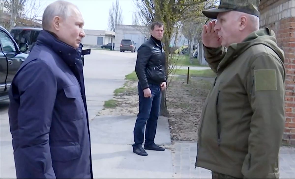 Russia Ukraine war – latest news: Putin visit dubbed ‘special tour of mass murders’