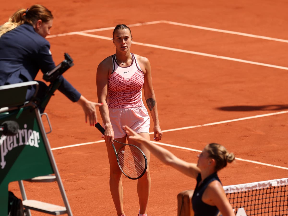 French Open 2023: Ukraine’s Marta Kostyuk refuses to shake opponent’s hand after match