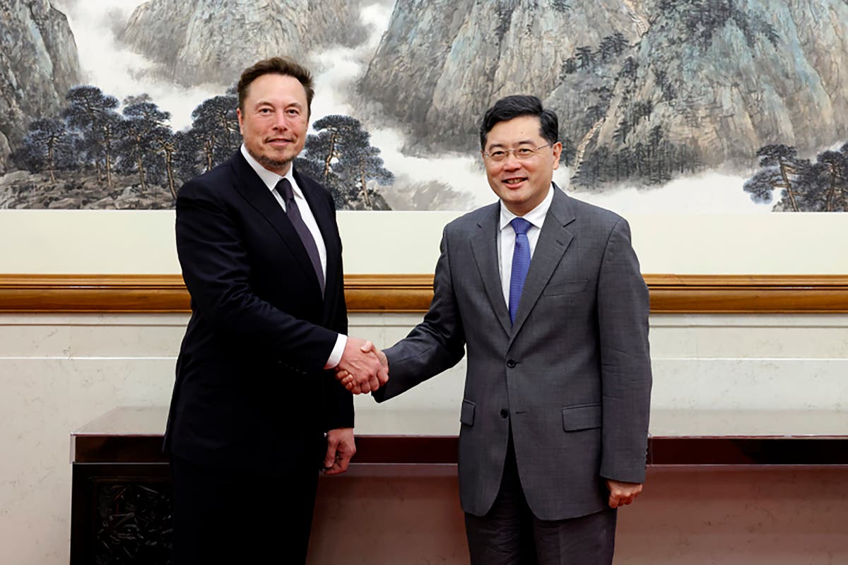 Tesla’s Musk meets Chinese foreign minister, who calls for ‘mutual respect’ in US-China relations