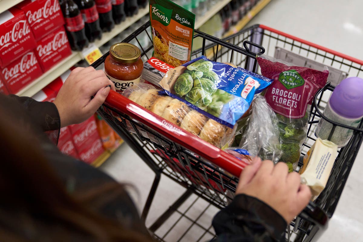 Grocery price inflation drops slightly but remains sky-high