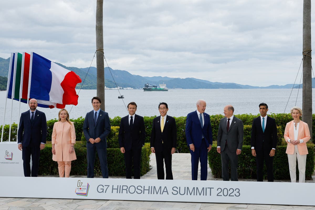 G7 flags China’s ‘accelerating nuclear arsenal’ growth as Zelensky arrives in Hiroshima