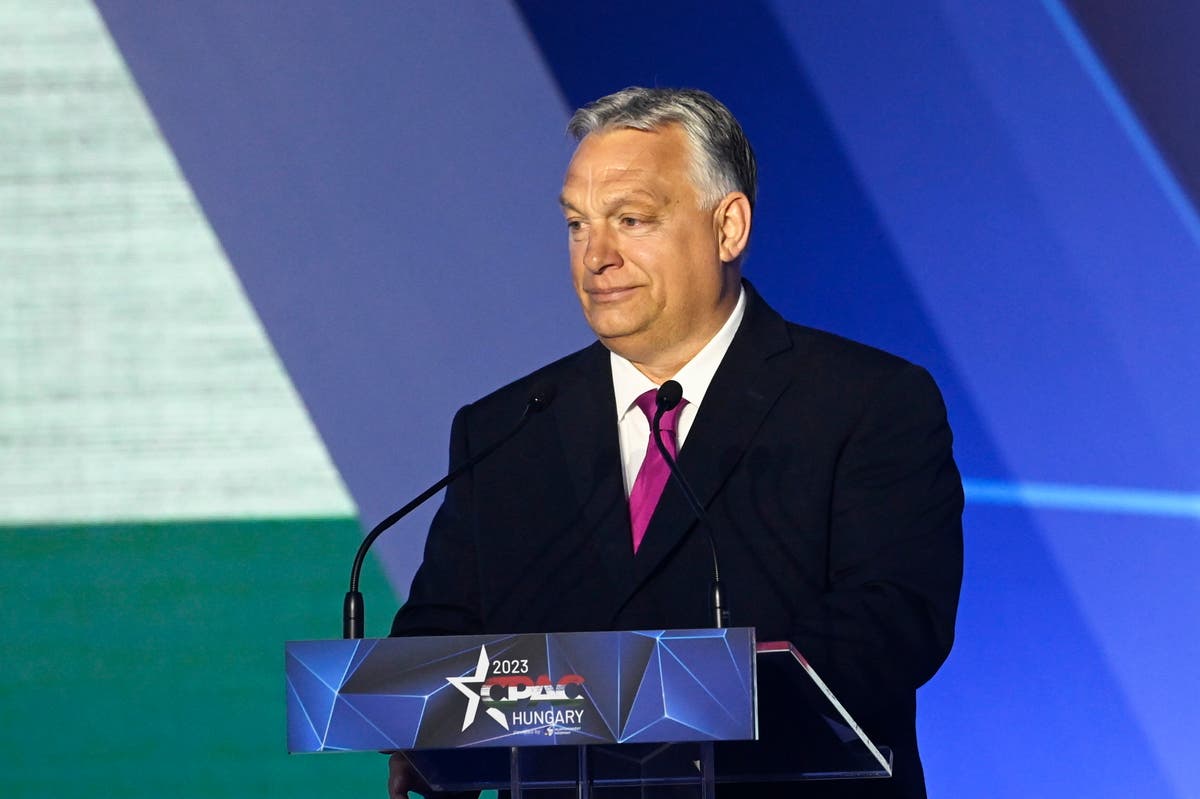 Hungary’s Orban bemoans liberal ‘virus’ at CPAC conference