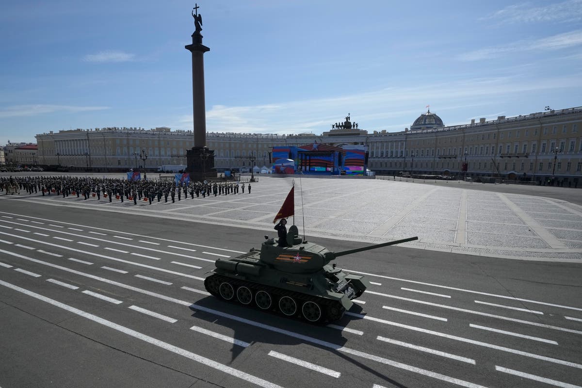 What Putin’s ‘parody’ one-tank parade really means for Russia’s war in Ukraine