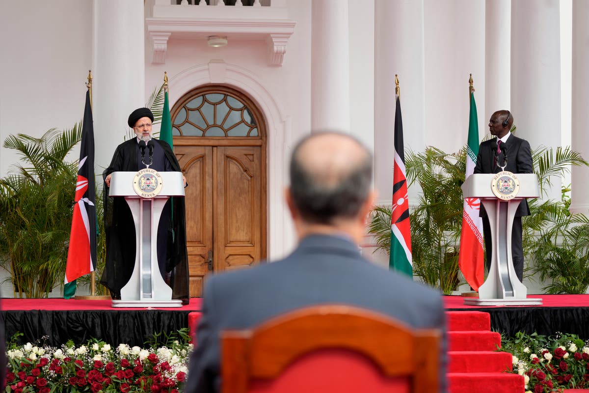 Iran’s president begins a rare visit to Africa ‘to promote economic diplomacy’