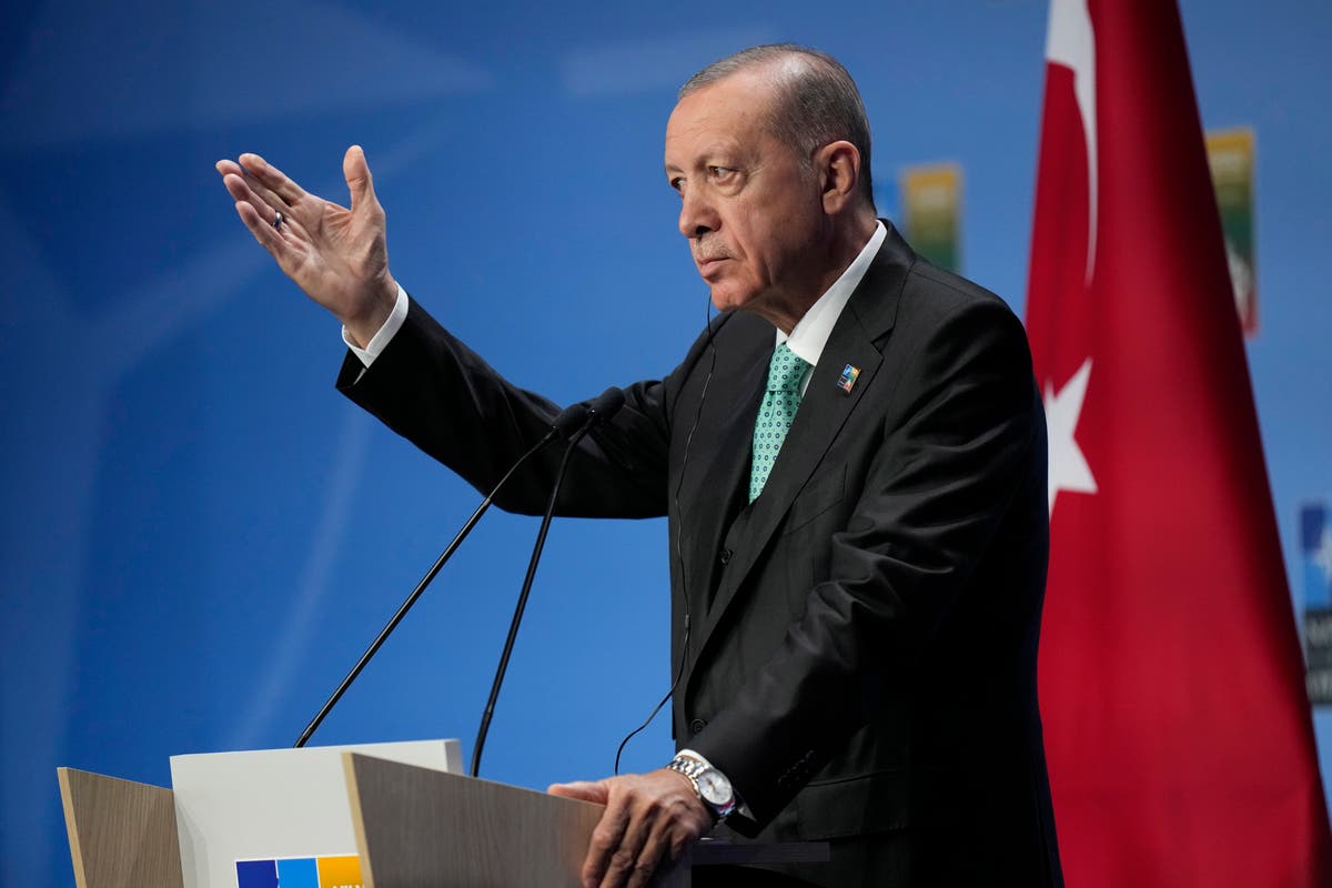 Turkey’s parliament won’t ratify Sweden’s NATO membership bid before October, Erdogan says