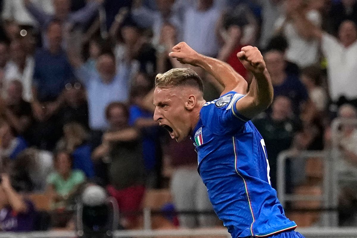 Davide Frattesi’s double earns Italy a crucial win against Ukraine