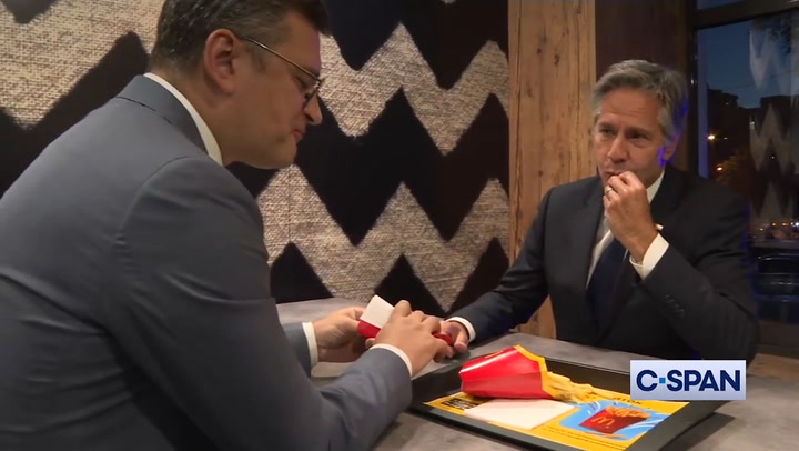 Blinkin shares McDonald’s with Ukraine’s foreign affairs minister | News