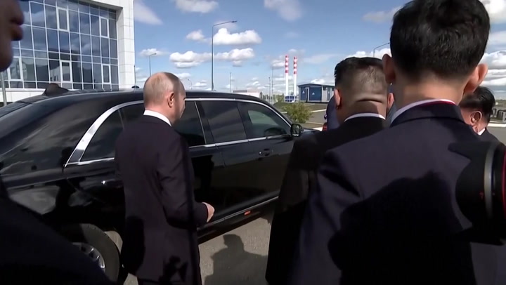 Kim Jong-un tests out Putin’s limousine | News