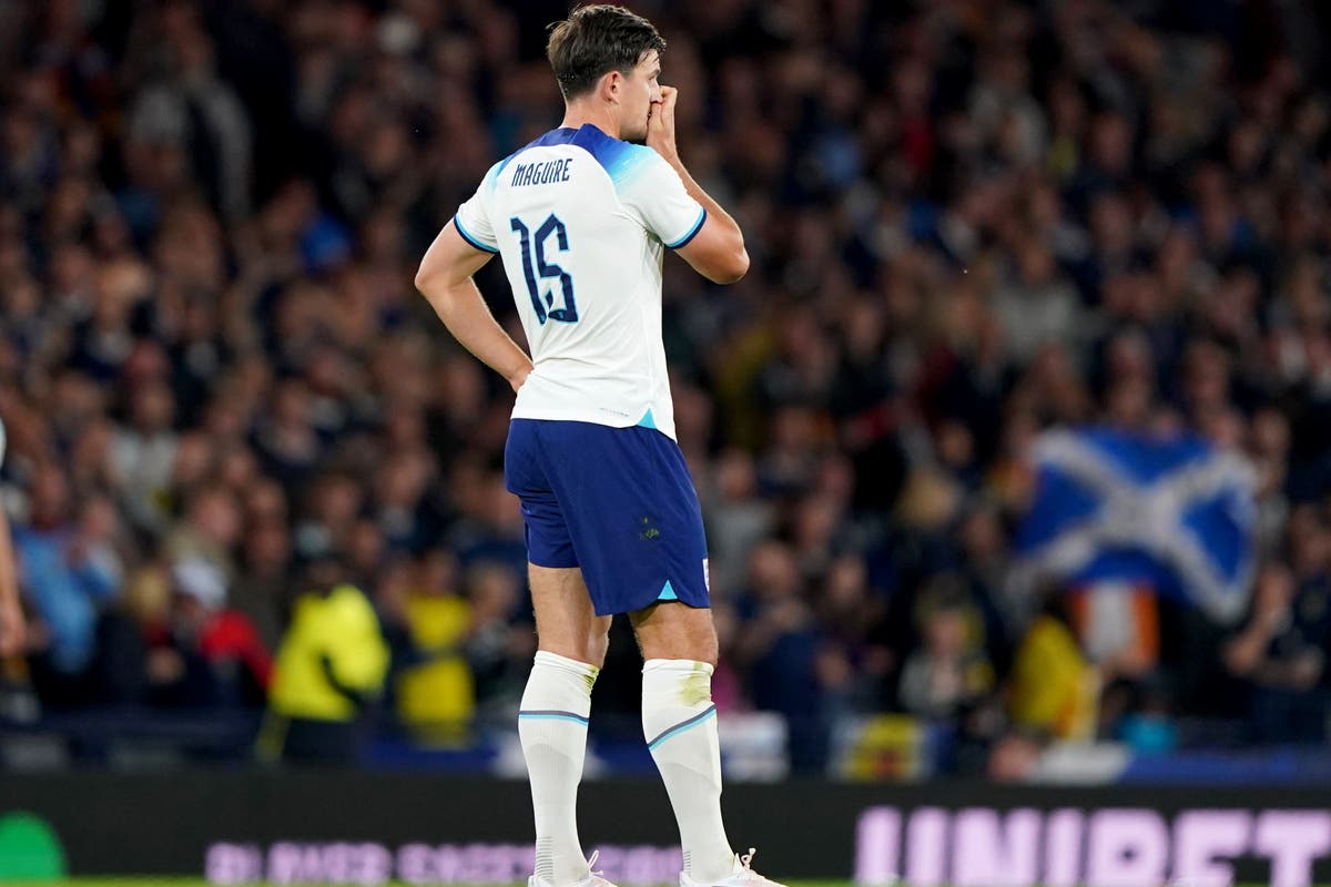 Harry Maguire says he can deal with pressure after ‘banter’ from Scotland fans