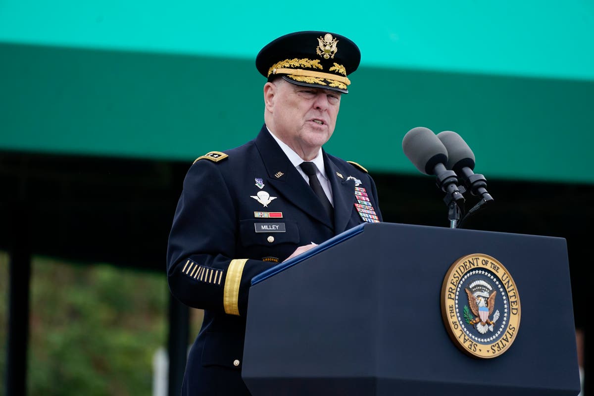 Mark Milley calls Trump a ‘wannabe dictator’ at retirement ceremony