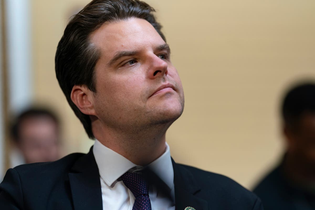 Matt Gaetz vows not to get paid if government shuts down because of him