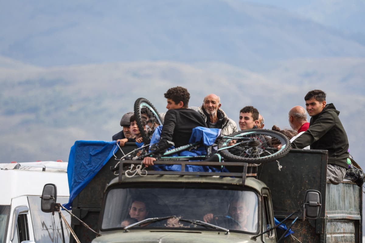Karabakh exodus: 20,000 Armenians flee over border as UN calls for protection of civilians